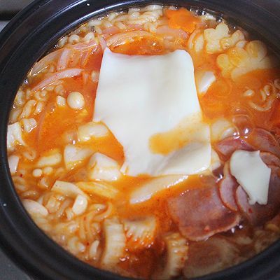  年糕|泡菜芝士年糕火锅