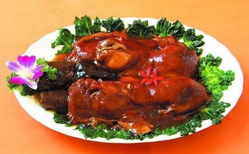 红椒|精选虾蟹烩大鸭、菜心扒光鸭、红椒爆鸭、泡仔姜烧鸭五道鸭肉做法