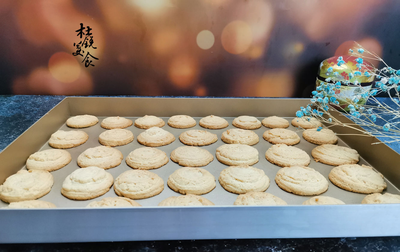  酥脆|只用蛋黄的饼干，搭配神秘食材，零添加更酥脆，加班族的小甜心