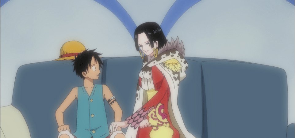  注定|路飞过去做的这些事, 注定了多年后他会和女帝在一起