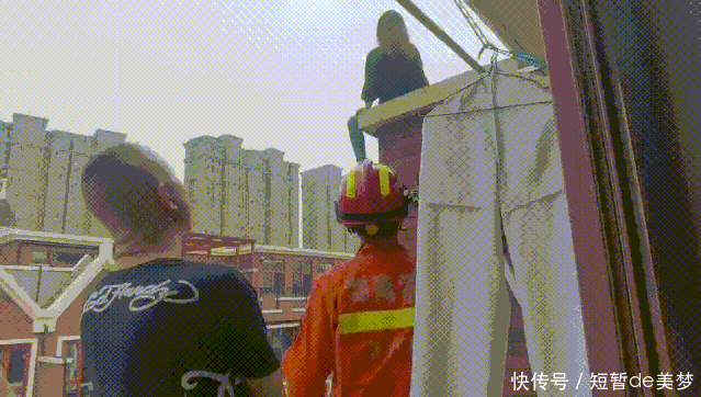 女子|女子跳楼，邻居看不下去了！