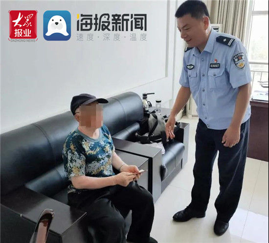 办案民警|小案侦防｜老人遭遇“亲情”诈骗 周村警方为其追回并返还