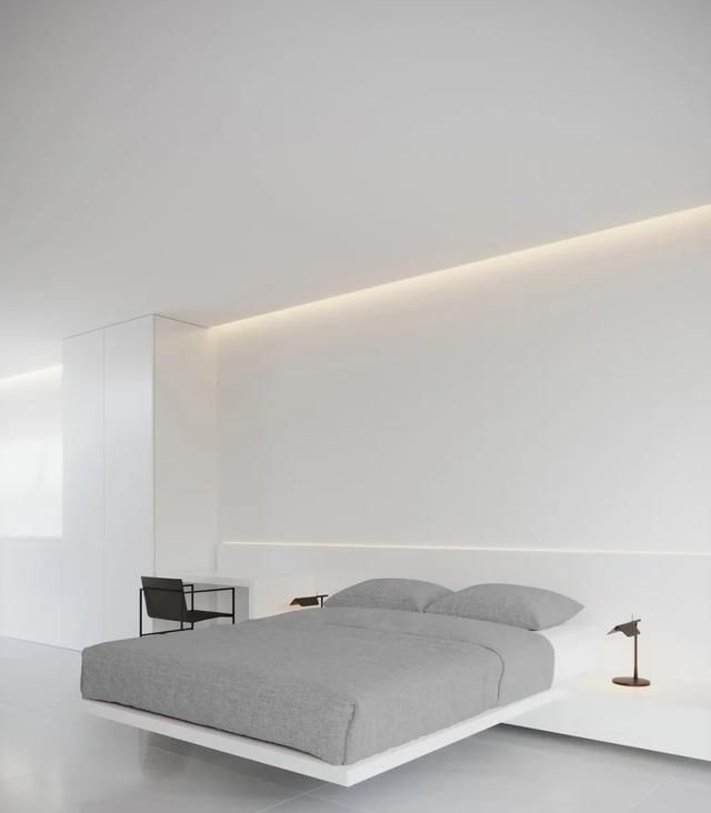 太美|太美了,白色极简主义别墅