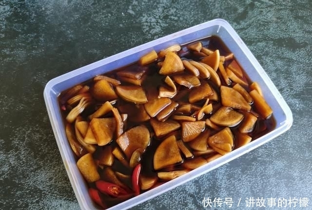 做法|白萝卜做的菜肴“秘制腌萝卜”,口感酸甜微辣,既能下酒、也可以下饭