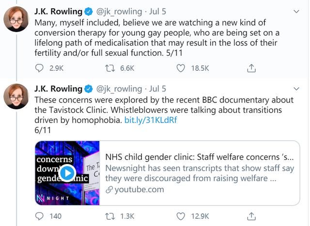  跨性别|哈利波特粉丝集体宣布开除JK罗琳？“你这种人不配当HP作者！”