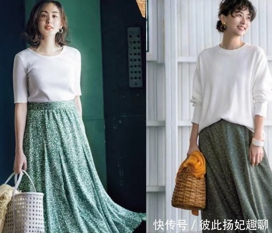 老气|碎花裙穿什么颜色不显老气，几种色彩清新又飘逸