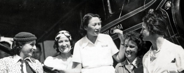 老照片|老照片：图1漂亮的“中国第一位女飞行员”，图6梁思成和妻子林洙