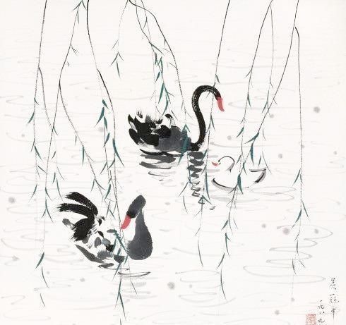 方艺术|“中国画”吴冠中画的太好,中国画在他笔下活了起来