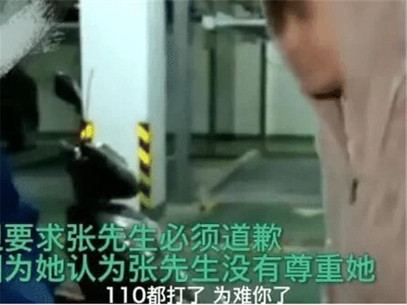 动弹不得|宝马违停堵住升降车位,20多台车动弹不得,女车主:你们先道歉!