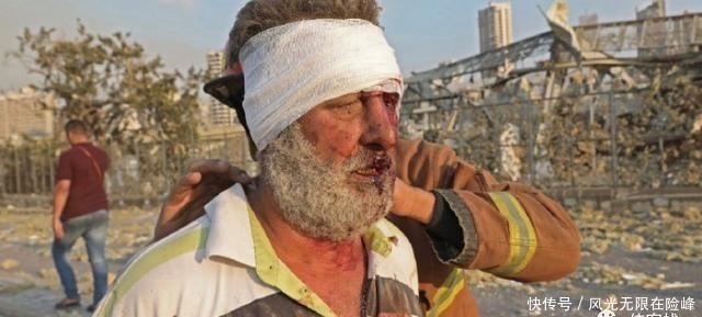 如同|黎巴嫩首都大爆炸，如同地狱