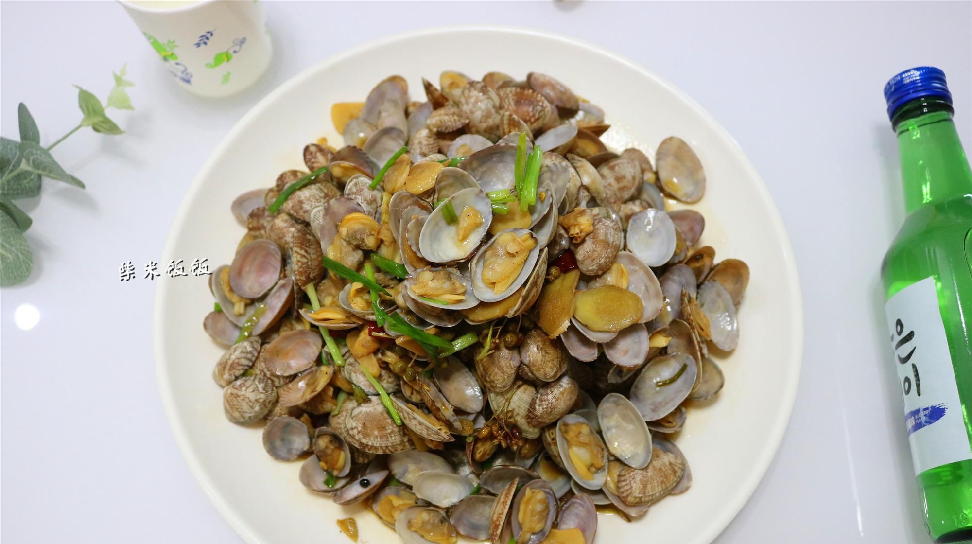 放盐|花蛤吐沙, 只放盐太慢了! 多两步, 吐得又快又干净