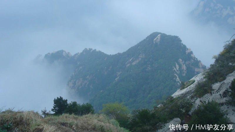 自古|自古华山一条路，第一天，北峰上，经中峰，夜宿东峰