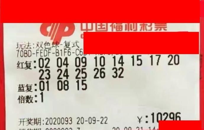 精心|20093期双色球晒票，号码精心抉择，这次信心大增