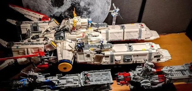  系列|模玩控：乐高MOC高达系列战舰