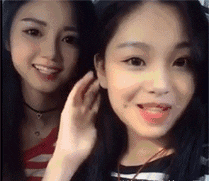 姑娘|搞笑GIF:这姑娘,你也太搞笑了!照的不错!