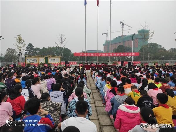 学校|桃源县教仁学校举办禁毒教育知识讲座