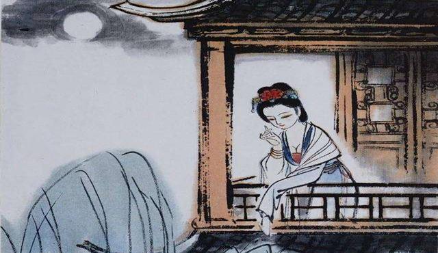 不经意|愿随月影流照君,古典情感,总是在不经意间感动着你我