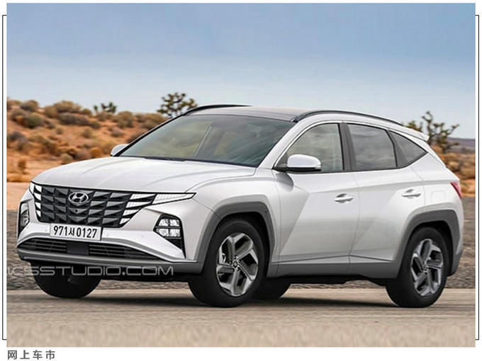  设计|现代新途胜内饰效果图 布局酷似奔驰新S级/8月亮相