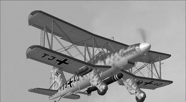  双发|双翼飞机与双发飞机齐登场！德国航母奥古斯特上的魔法舰载机