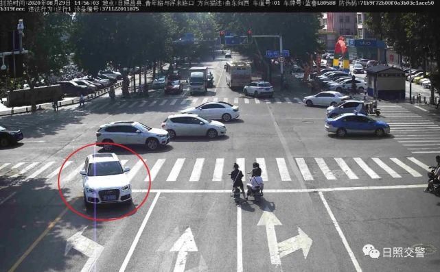 曝光|日照这些行人和车辆被曝光！看看都有谁？