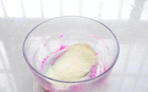  要用翻拌|教你做粉红色的溶豆，半个火龙果加奶粉，一出锅就被圈粉了