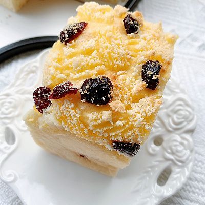  面包|卡士达蔓越莓面包