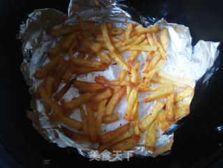  炸锅|椒盐薯条（空气炸锅版）