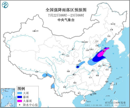 色预警信号|今明两天江苏仍有暴雨大风 徐州发布暴雨橙色预警 预计24日雨停！