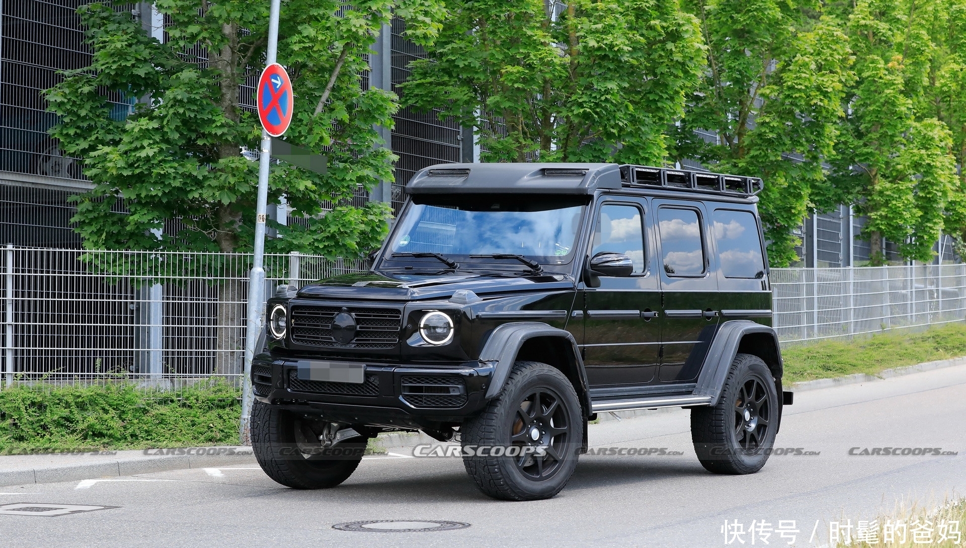 采用了一|全新奔驰G级无伪装谍照曝光，外观和现款车型没有什么大的区别