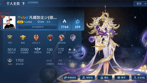  贵族|王者荣耀：贵族积分200w的账号长啥样？亮出主页，网友：缺朋友不