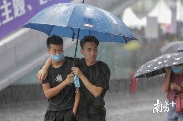 深圳市|图集丨深圳暴雨雷电双预警，开启“疯狂倒水”模式