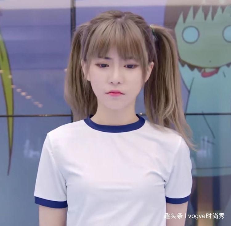  马尾|同样是双马尾造型，看到周淑怡和“诸葛大力”，终于理解直男审美