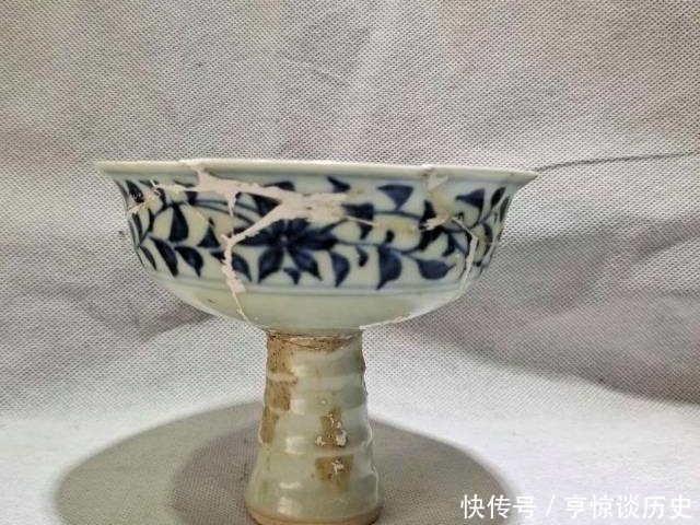  瓷器|瓷器鉴赏：虽然是元青花残器，那也是万里挑一
