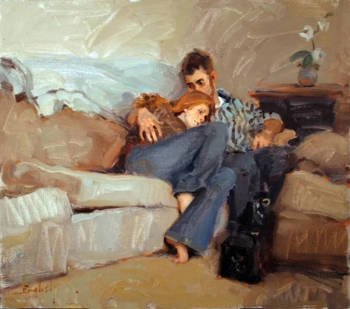 影迷|光影迷情,他的油画就是这么赏心悦目!