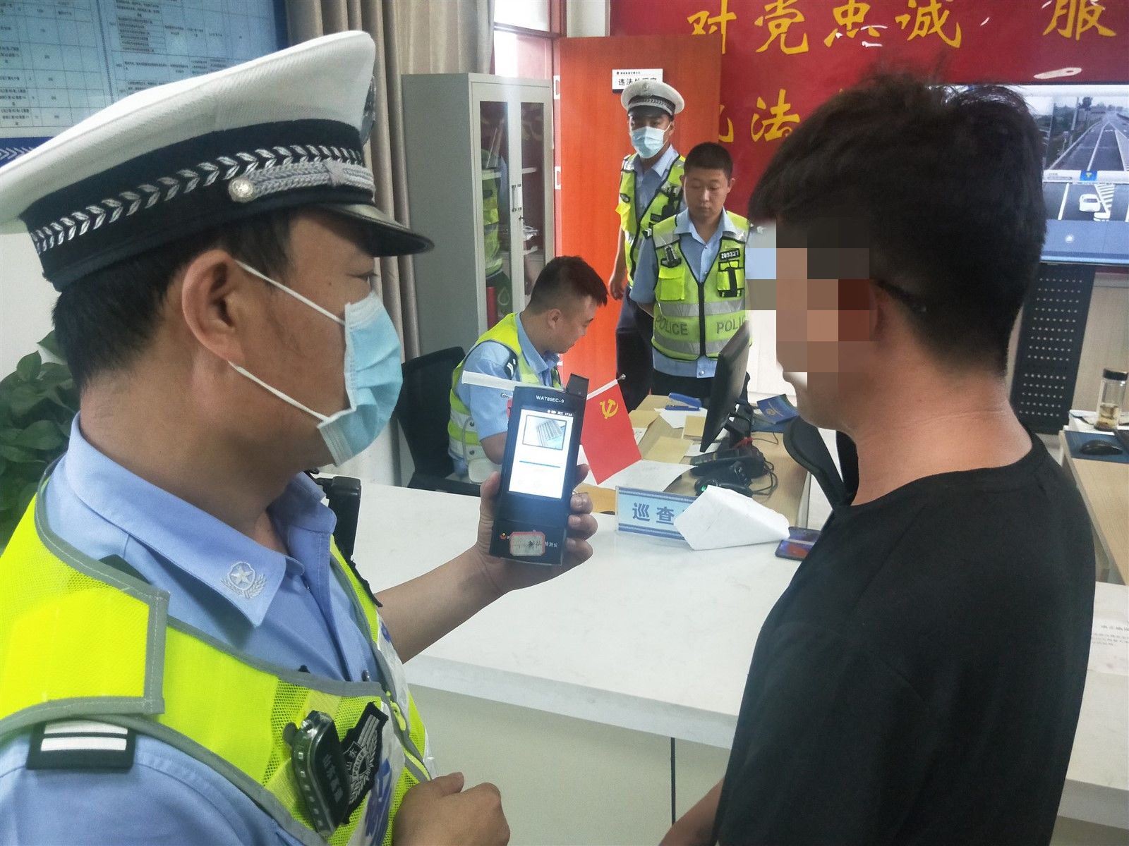  高唐|“雨天不打烊”高速高唐大队查处一起酒驾违法行为