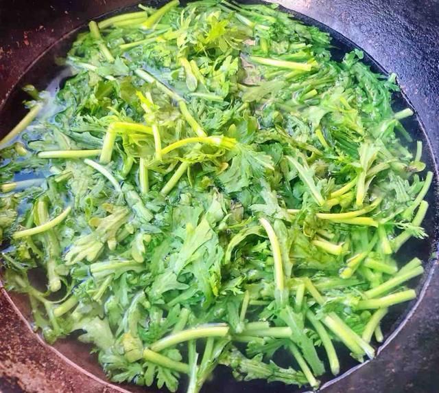  叶茼蒿|8月，遇上这蔬菜别手软，3块买一把，失眠的人多吃，夜里睡得香