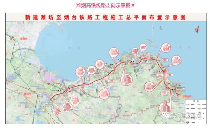  昌邑南站|潍坊至烟台高铁环境影响报告书公示共设车站10座计划年内开工