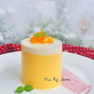 慕斯|芒果流心酸奶慕斯