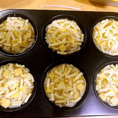 植物油|起司火腿面条焗鸡蛋