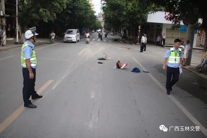  李某博|博白交警2小时破获一起交通事故逃逸案︱一线微观