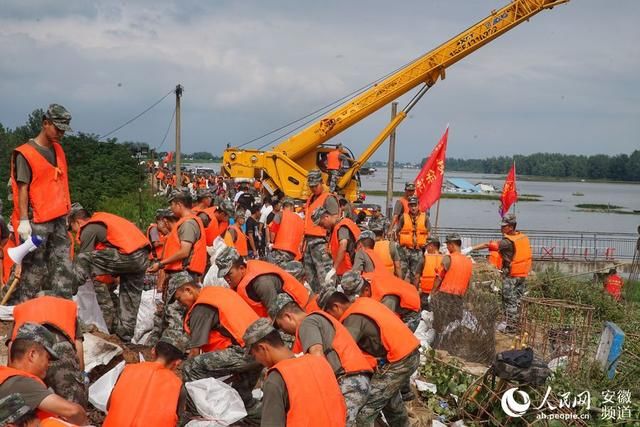 紧急|47小时紧急奋战 安徽颍上戴家湖险情基本控制