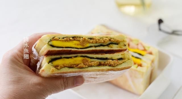 一上午|我家考生爱吃的早餐三明治有肉有蛋,营养不腻,一上午精神抖擞