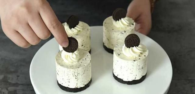 奥小|芝士奥利奥小蛋糕,奶香浓郁一口醇香四溢,下午茶的必选单品