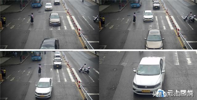 鄂州|不礼让行人？鄂州又一批车辆集中曝光