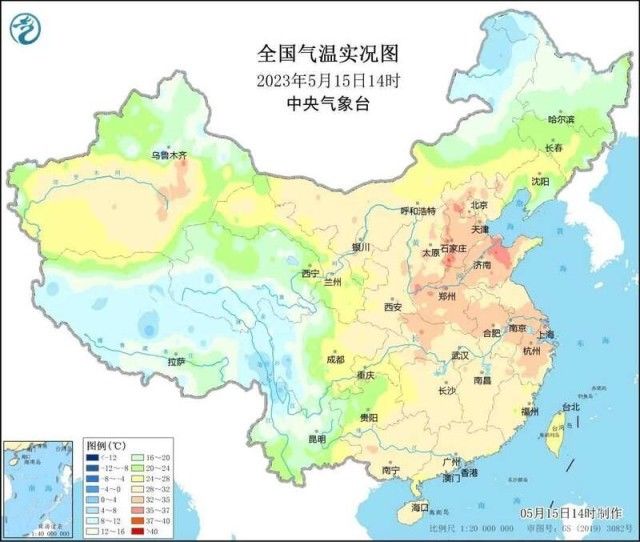 全国气温榜前十门槛超36℃，今夏还会“热哭”吗？