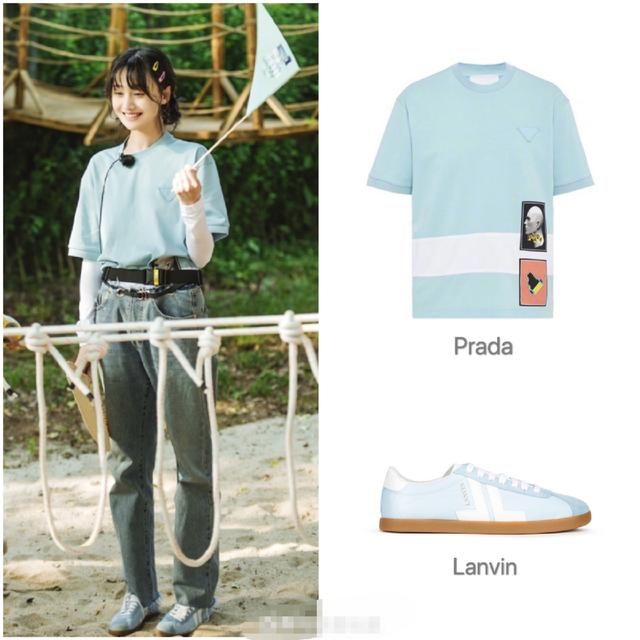  郑爽|郑爽又一新综艺开播，穿搭清爽减龄，和小朋友打交道超温柔