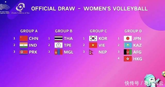 2018女排亚运会中国女排3-0越南(女排亚运会赛程出炉)