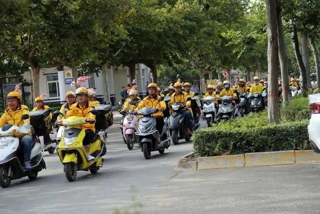 大荔|大荔百名外卖骑手变身“反诈宣传员”