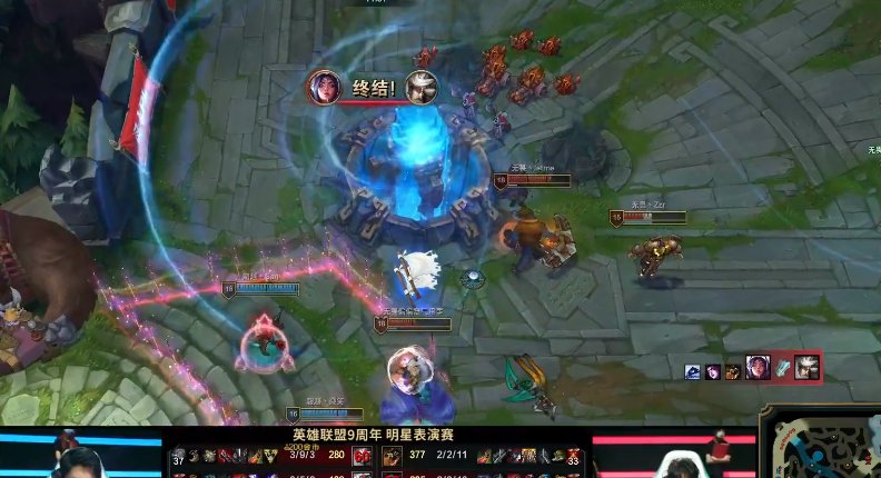  超神|LOL表演赛：王俊凯超神刀妹打爆若风，周杰伦直言看到他就得躲！