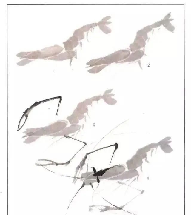  画法|怎么画鱼虾蟹蛙、写意《趣》画法